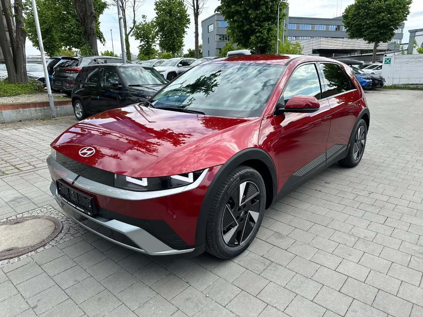 Hyundai IONIQ 5 Techniq Elektro PDC SpurH MATRIX Червоний - 1