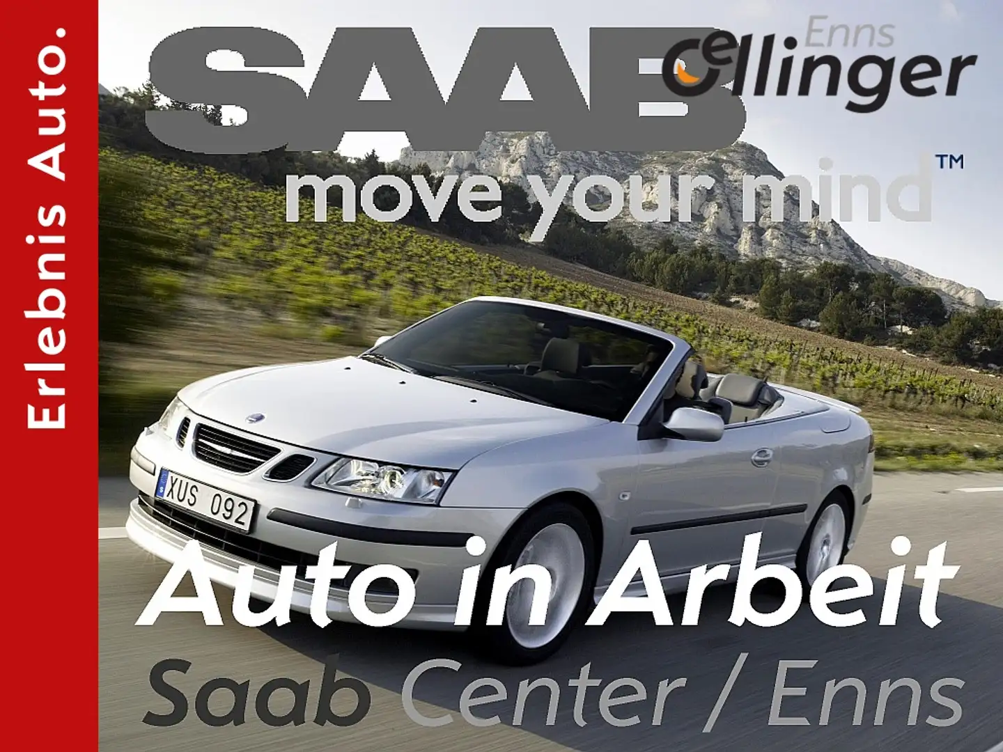 Saab 9-3 Cabrio Vector Schwarz - 1