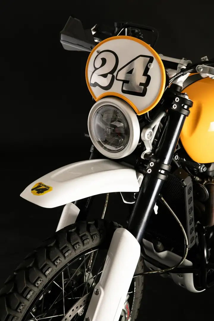 Triumph Scrambler 1.200 xc Giallo - 2