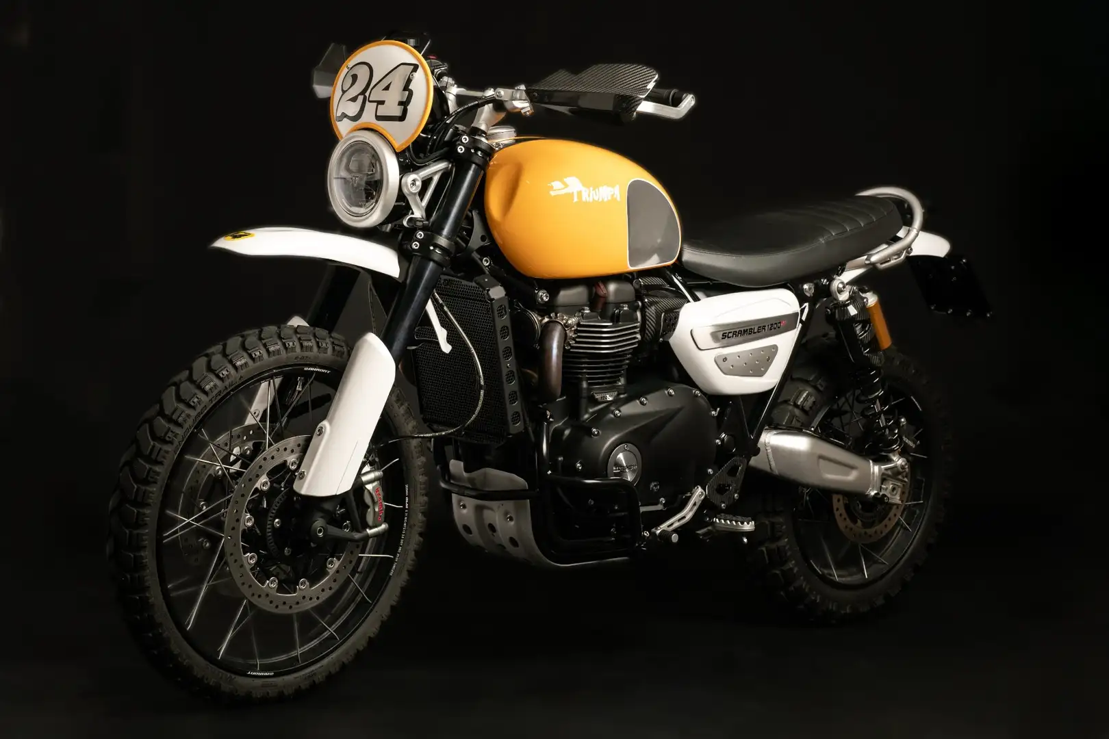 Triumph Scrambler 1.200 xc Giallo - 1