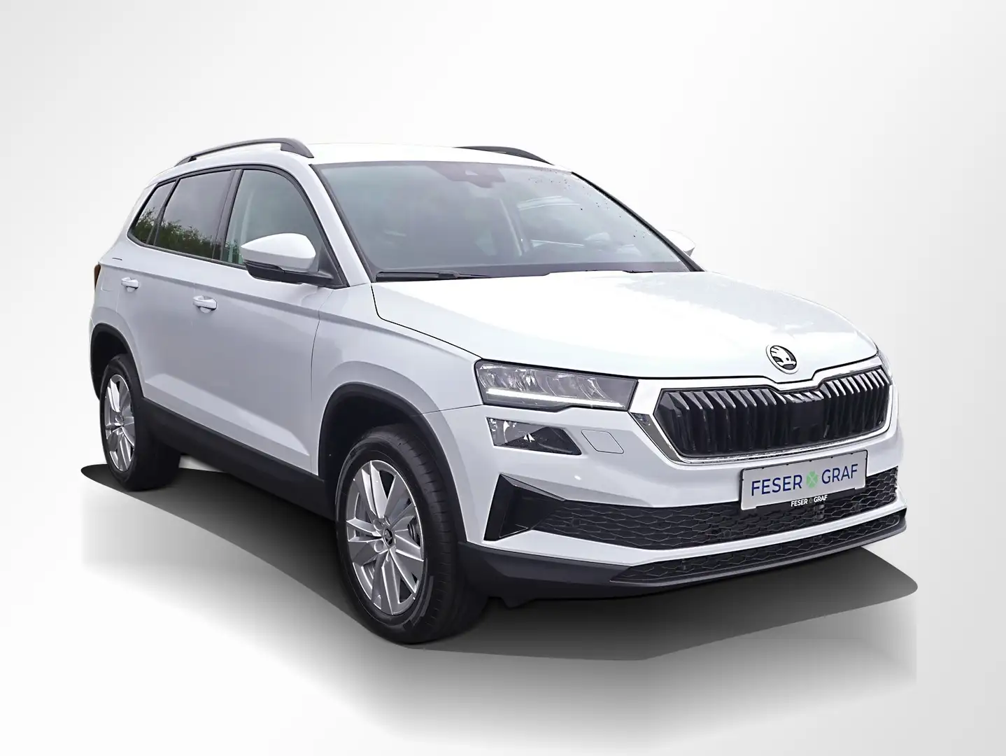Skoda Karoq 1.5 TSI Selection DSG Navi RüKa Sitzh. Weiß - 2