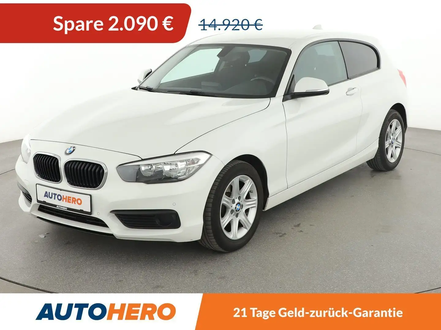 BMW 118 118i *PDC*LIMITER*START/STOP*ALU*KLIMA* Weiß - 1
