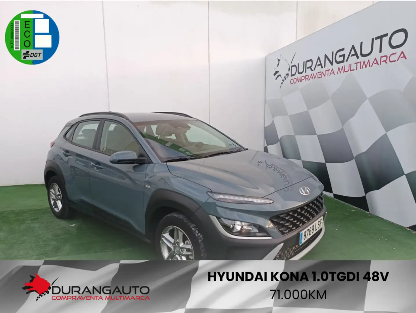 Hyundai KONA 1.0 TGDI 48V Klass 4x2 Gris - 1