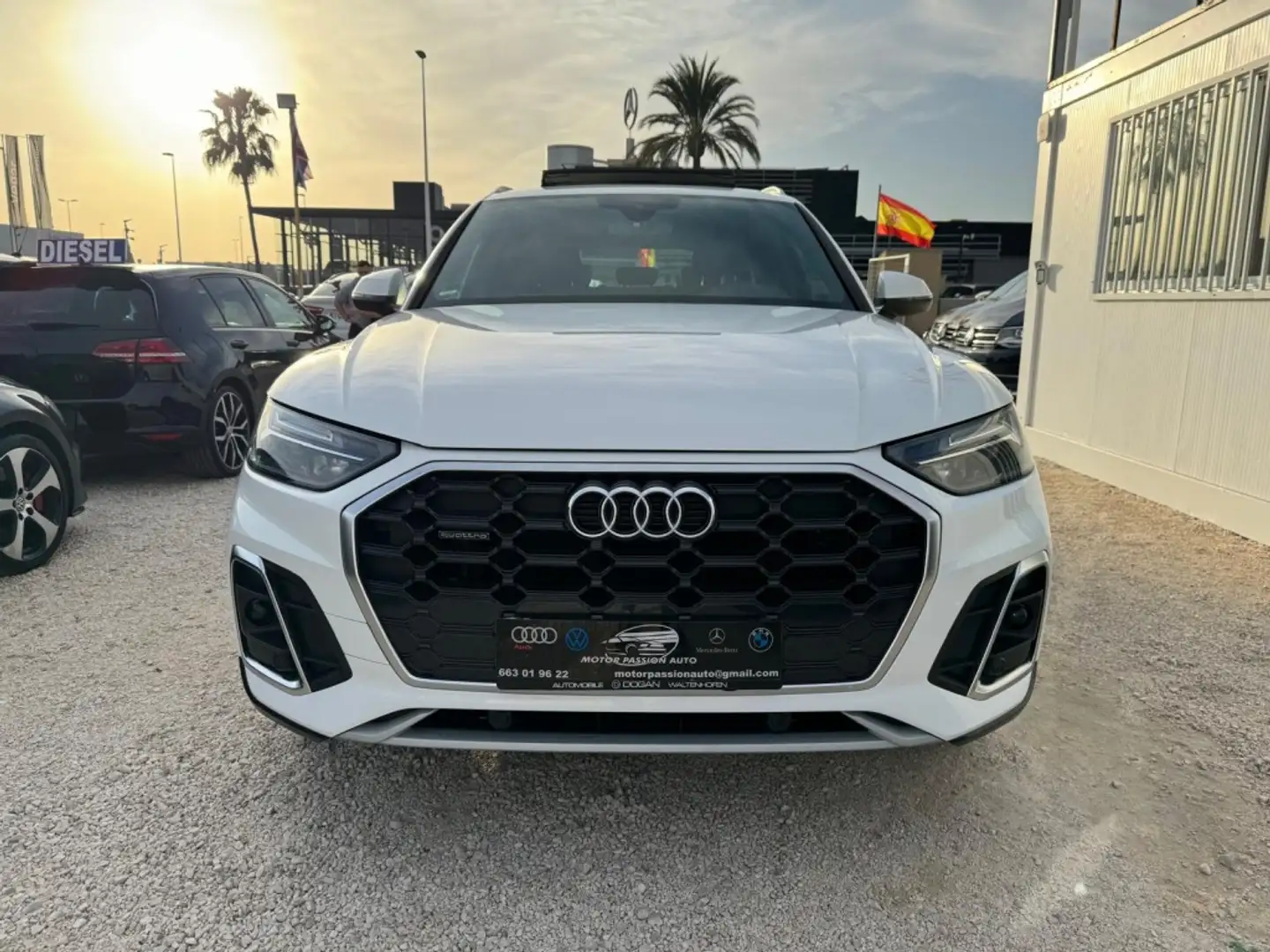 Audi Q5 40 TDI quattro-ultra S line S tronic 150kW Blanc - 2