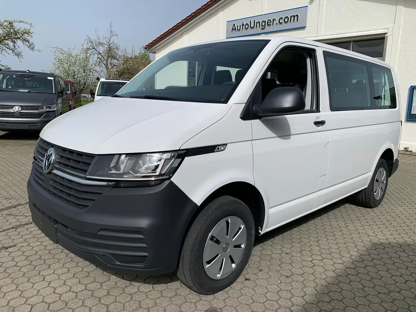 Volkswagen T6.1 Kombi kurz 9Sitzer 2+3 Garantie 2x Klima PDC Tempomat KR Alb - 1