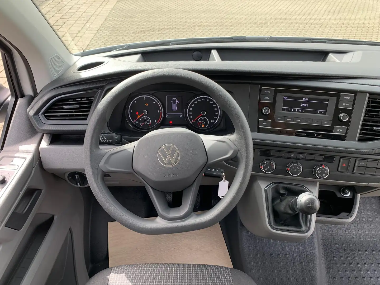 Volkswagen T6.1 Kombi kurz 9Sitzer 2+3 Garantie 2x Klima PDC Tempomat KR Alb - 2