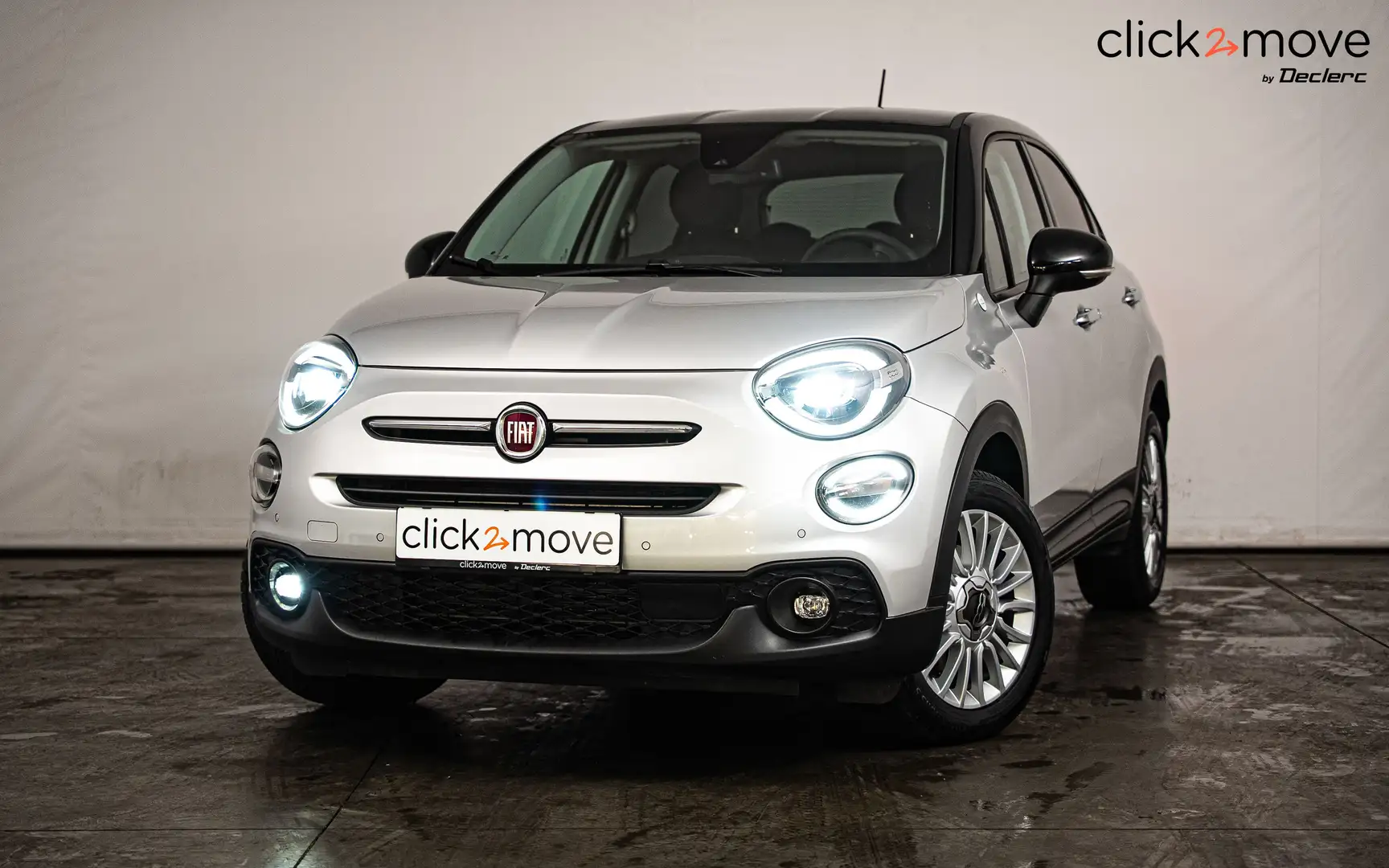 Fiat 500X 500X 1.3 FireFly T4 Lounge DCT Grijs - 1