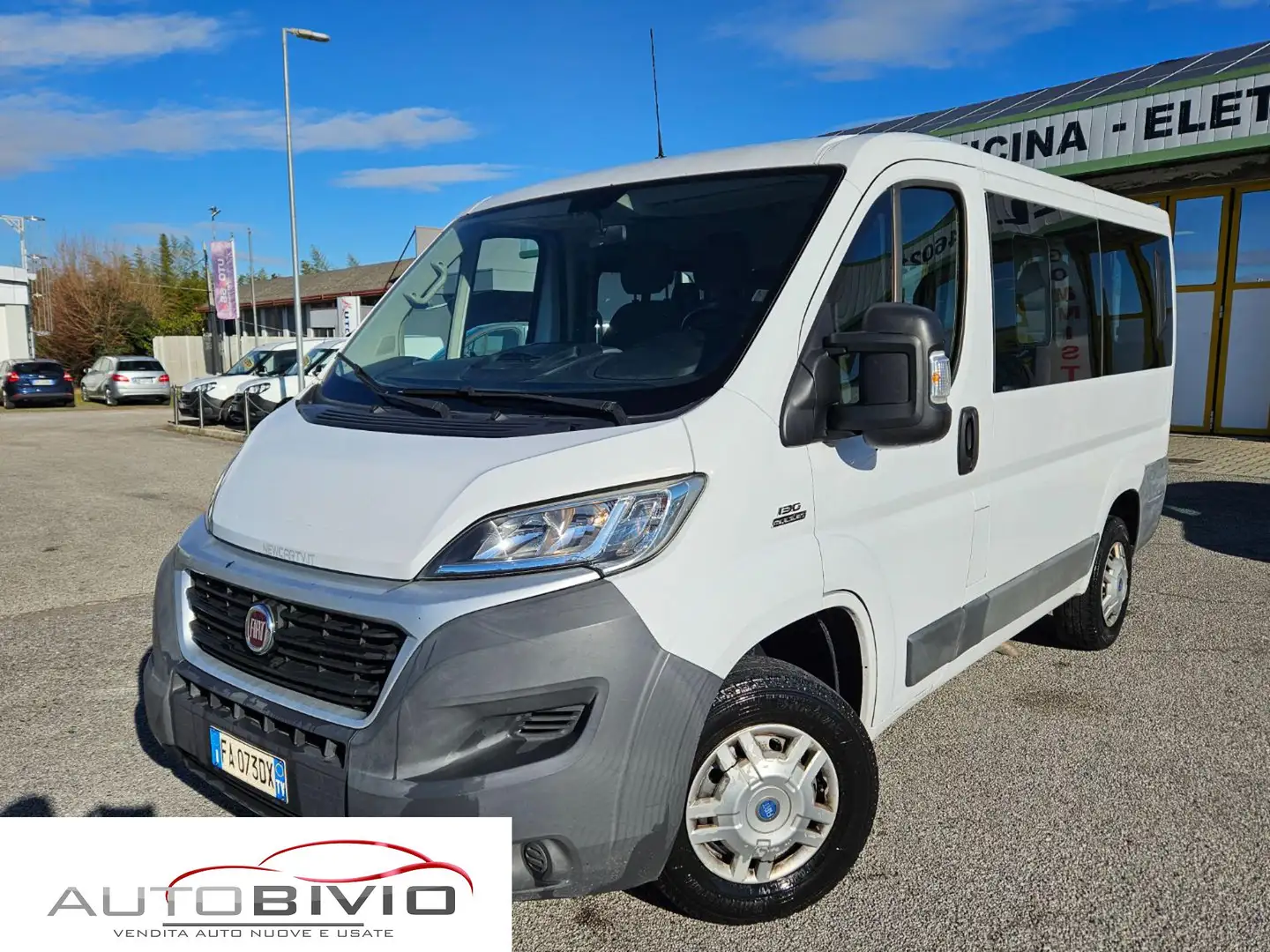 Fiat Ducato 30 2.3 MJT 130CV PC-TM panorama/iva esposta Blanc - 2