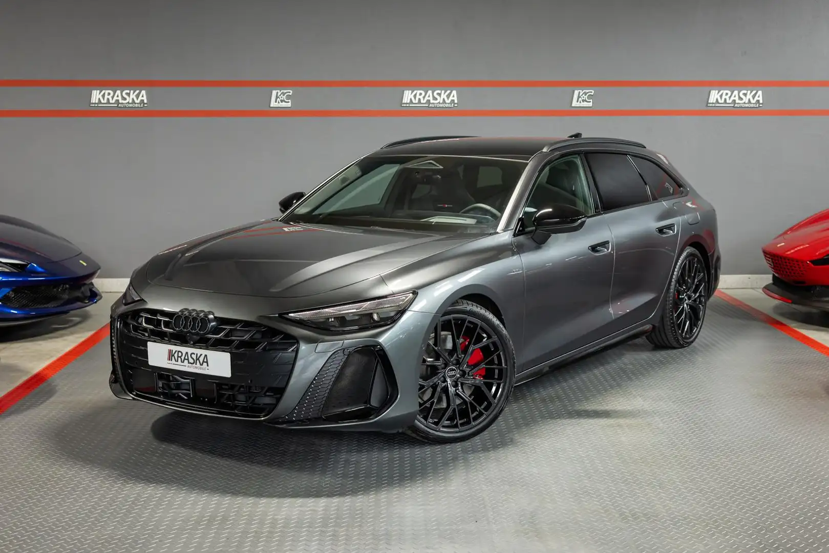 Audi A6 e-hybrid S-Line AHK B&O MASSAGE Tech Pro Grijs - 2