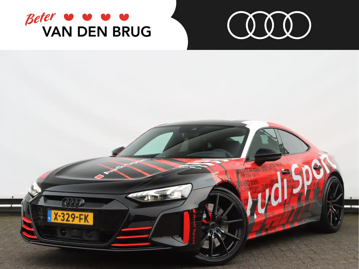 Audi e-tron GT 476pk | 95Kwh | Vierwielbesturing | Luchtvering | Noir - 1