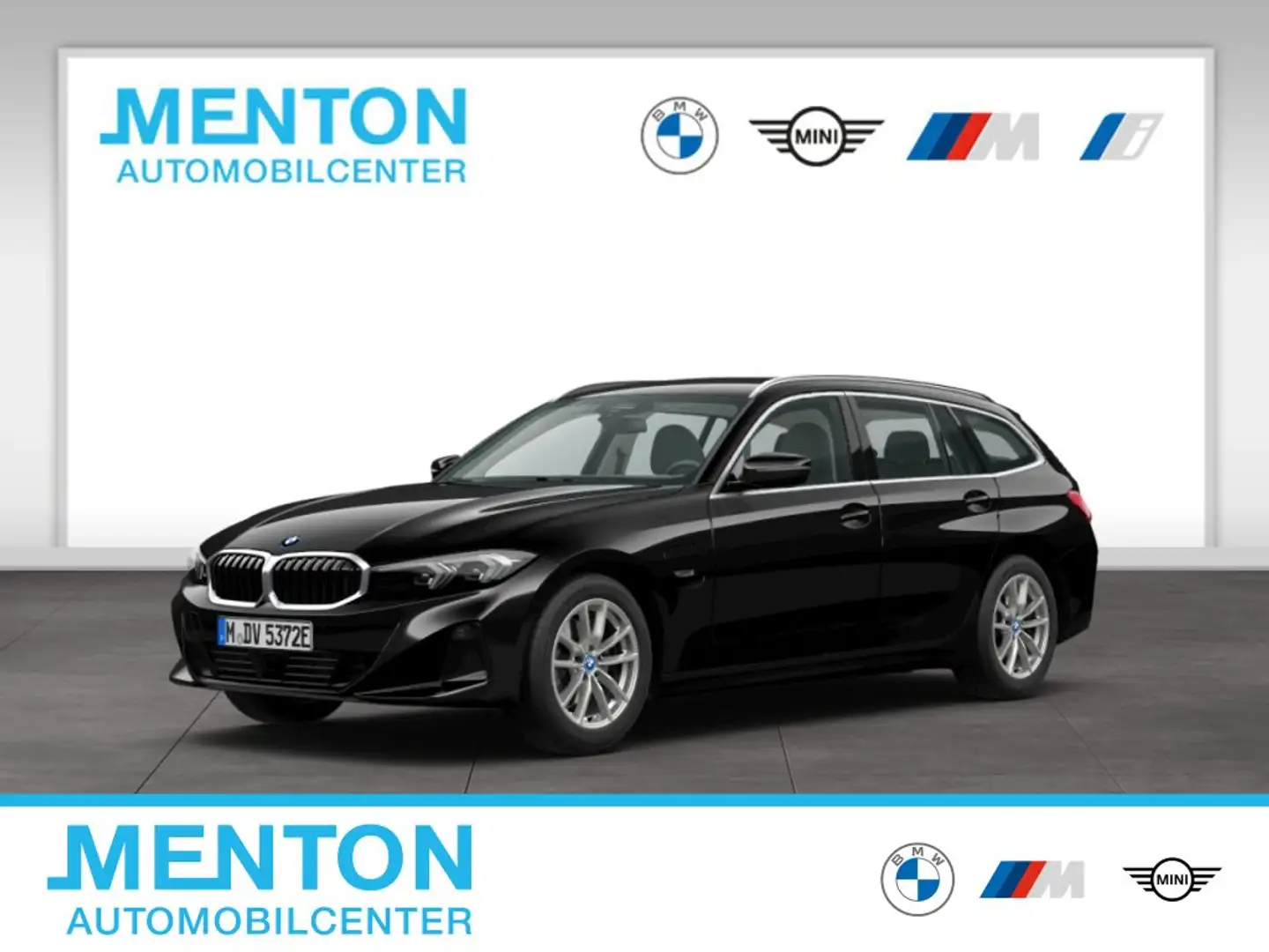 BMW 330 e xDrive Touring (ab 2022) DAB RFK Klimaaut. Noir - 1