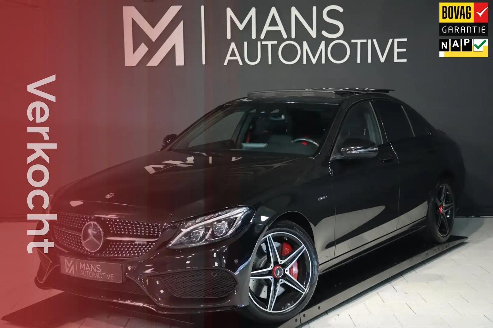 Mercedes-Benz C 450 AMG 4MATIC / PANO / BURMESTER / 2x MEMORY / CAMERA Schwarz - 1