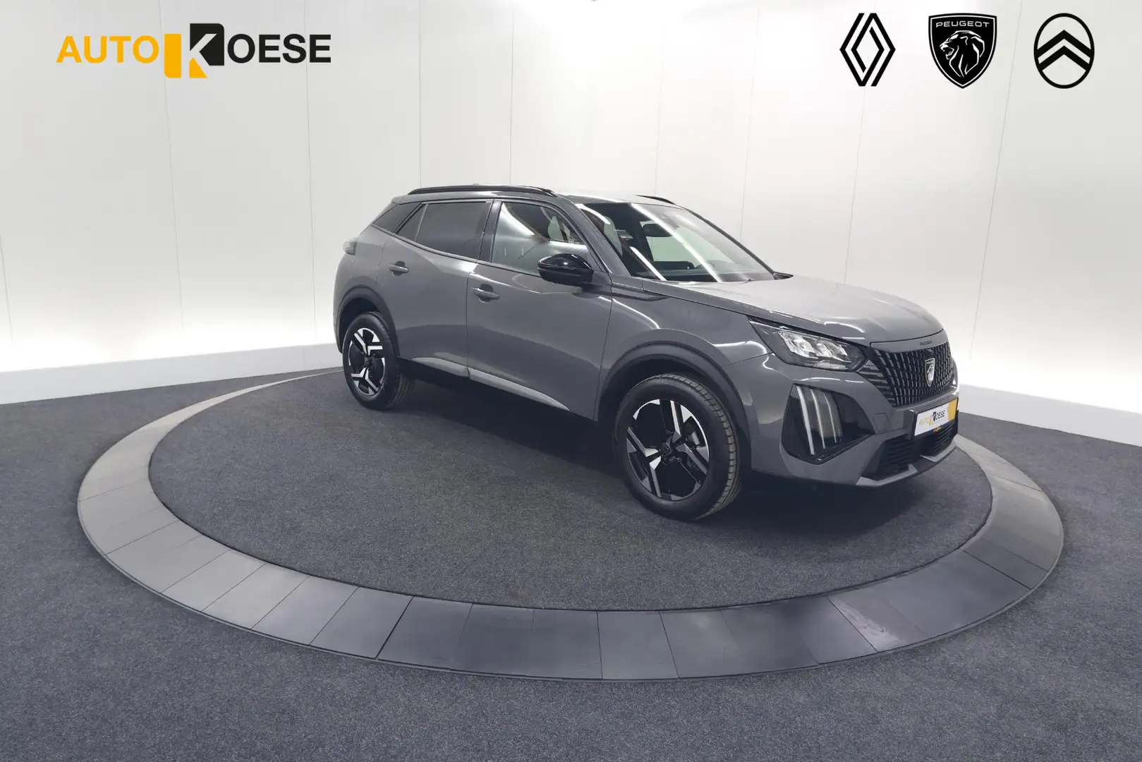 Peugeot 2008 1.2 Hybrid 136 Allure | 360 Camera | Dodehoekdetec Grijs - 1