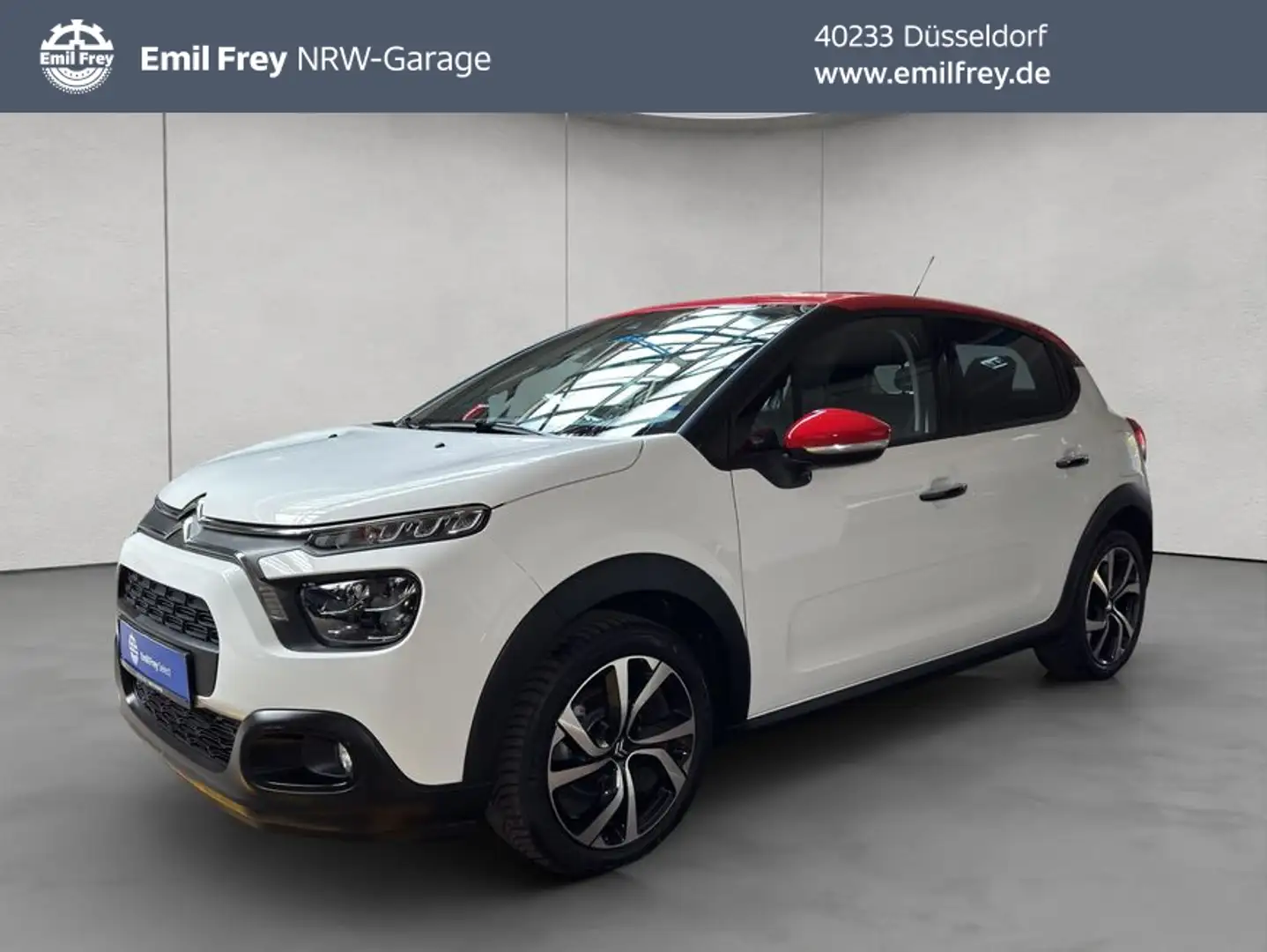 Citroen C3 Pure Tech 110 S&S EAT6 SHINE NAVI+SHZ+PDC Blanc - 1