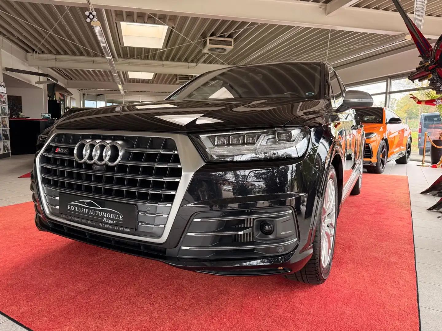 Audi SQ7 4.0 TDI Matrix AHK SHD Standh Nachsicht 21" Noir - 1