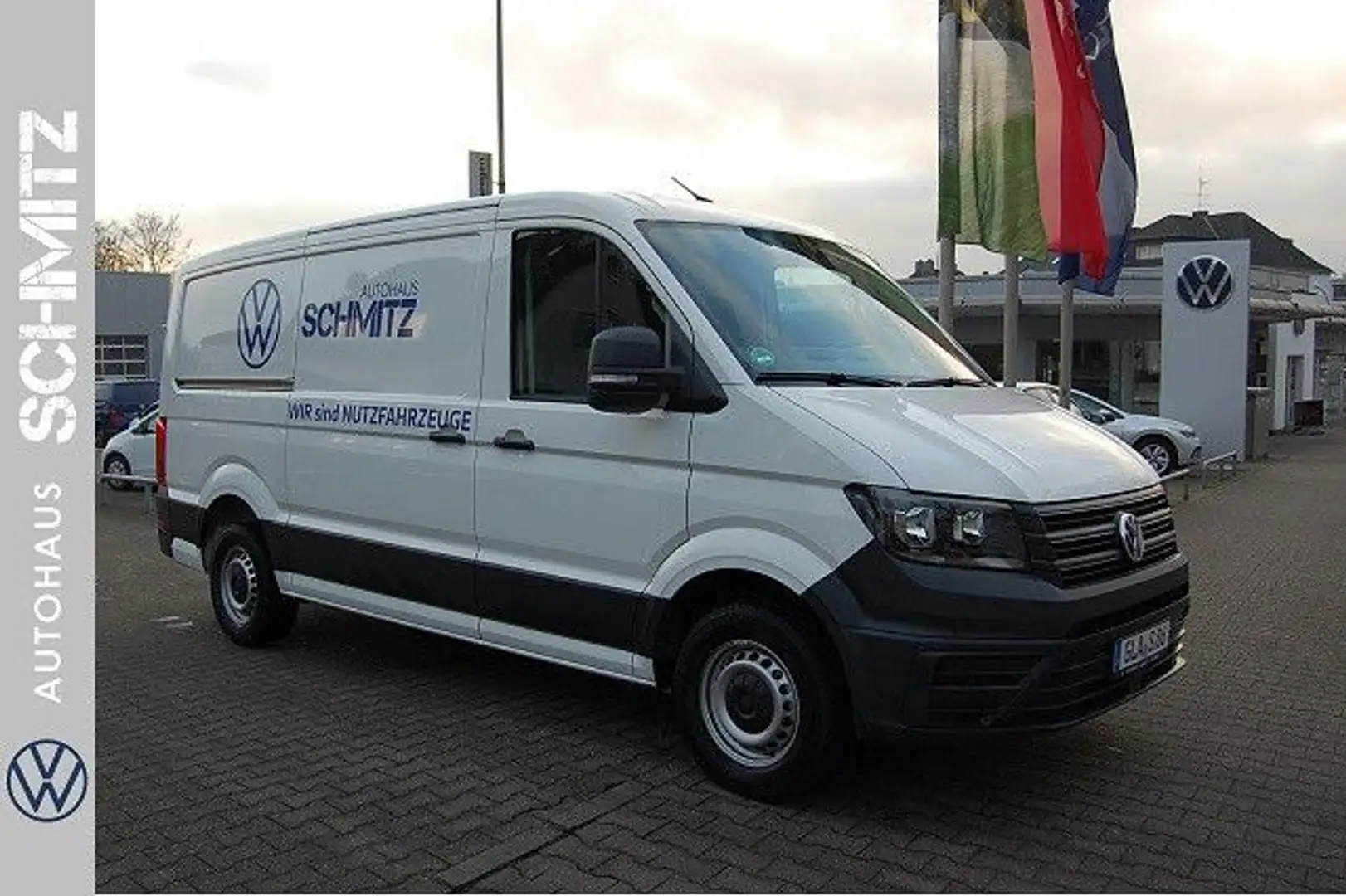 Volkswagen Crafter Kasten MR PDC GJR Bluetooth Holzboden Blanco - 1
