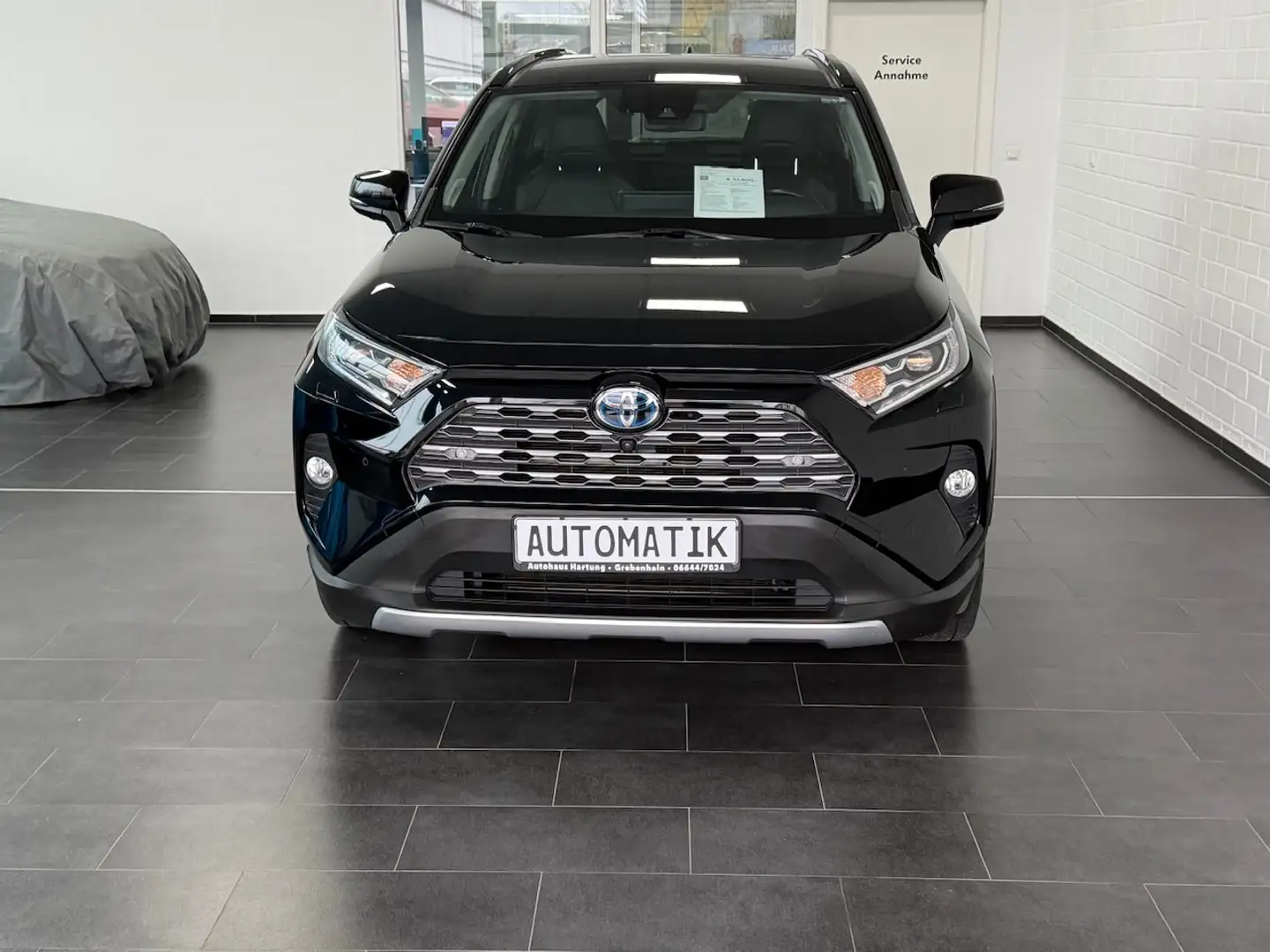 Toyota RAV 4 Hybrid 4x4 Lounge, Shzg, Alu, PDC, Kamera,Panorama Schwarz - 2