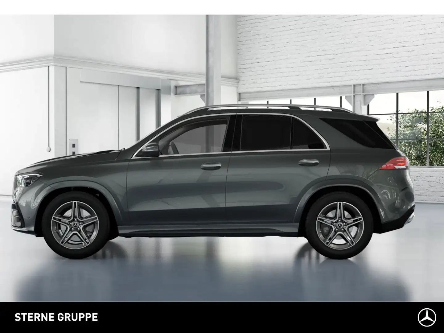Mercedes-Benz GLE 450 GLE 450 d 4M AMG HUD Pano Airm Multib Totwi 20" Grau - 2