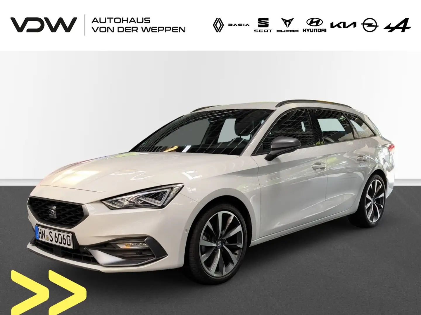 SEAT Leon ST FR TSI ACT Rückfahrkamera Navi Voll LED Klima Weiß - 1