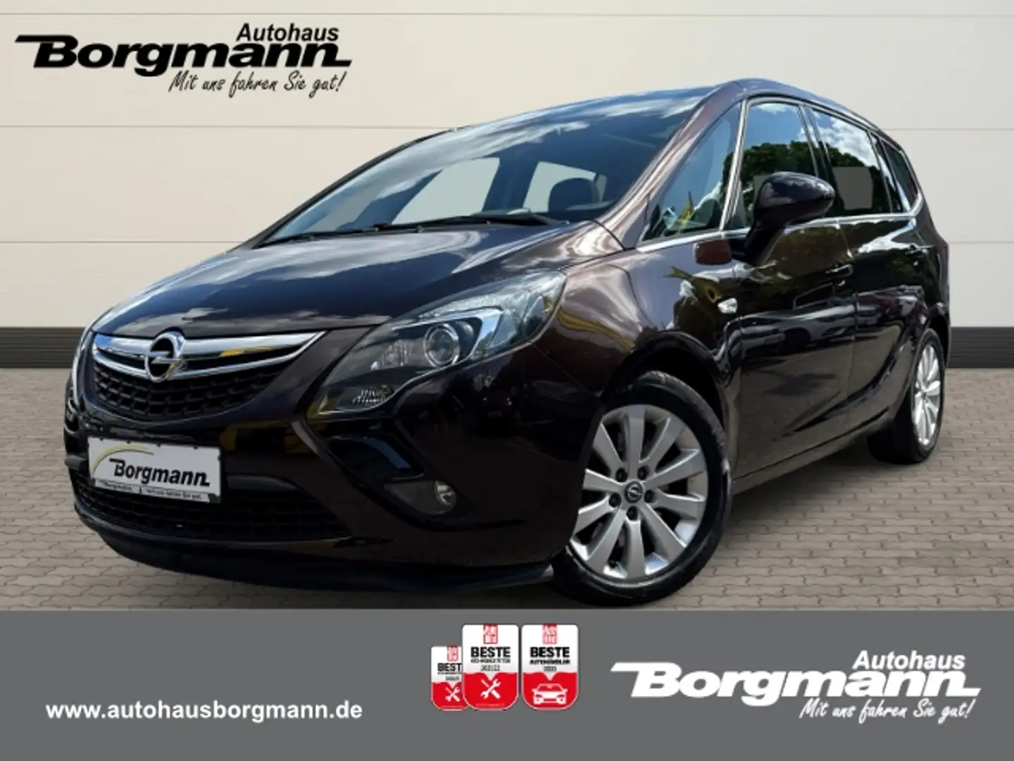 Opel Zafira Tourer Innovation 2.0 D Automatik - SHZ - RFK - Navi Brun - 1
