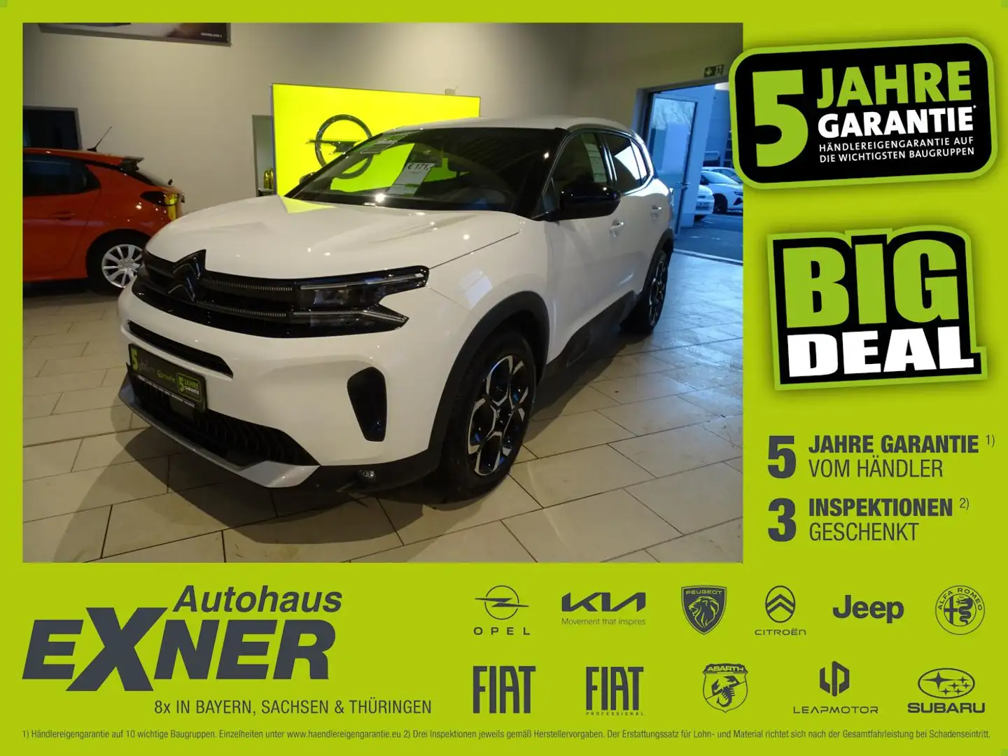 Citroen C5 Aircross 1.2 Puretech 130 FEEL LED+LM 18 Zoll+ Blanc - 1