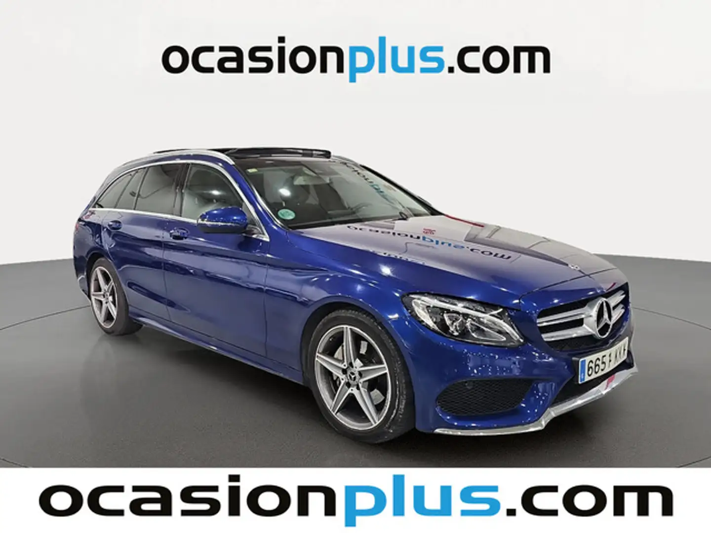 Mercedes-Benz C 220 Estate 220d 9G-Tronic Bleu - 2