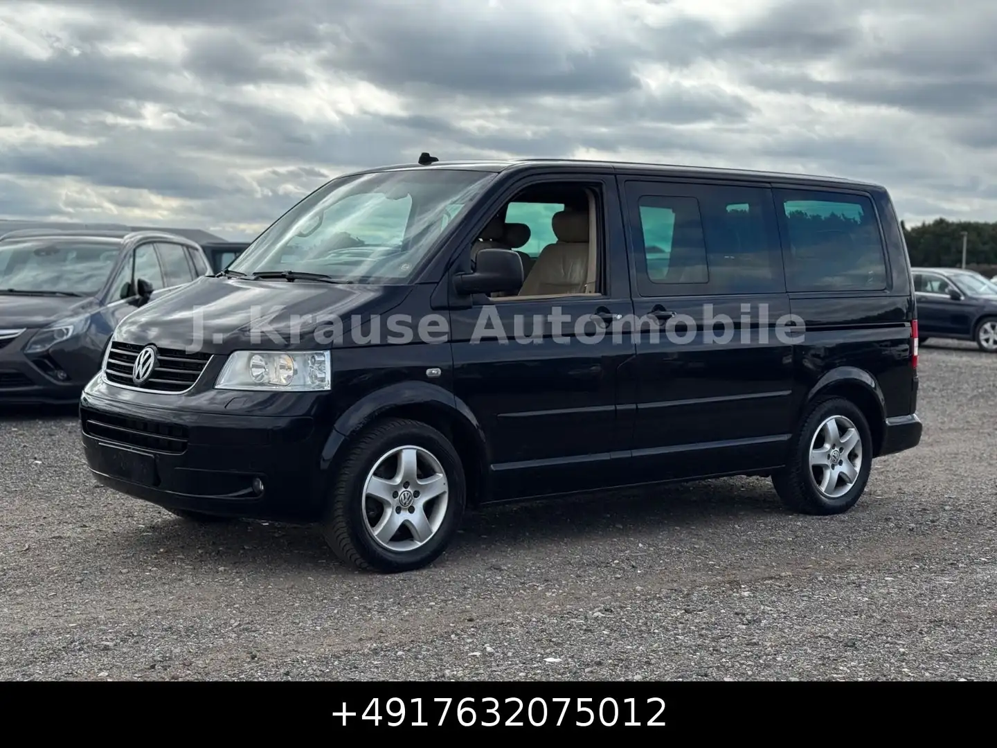 Volkswagen T5 Multivan Highline 3.2 Benzin Aut. 7Sitze VOLL Schwarz - 2