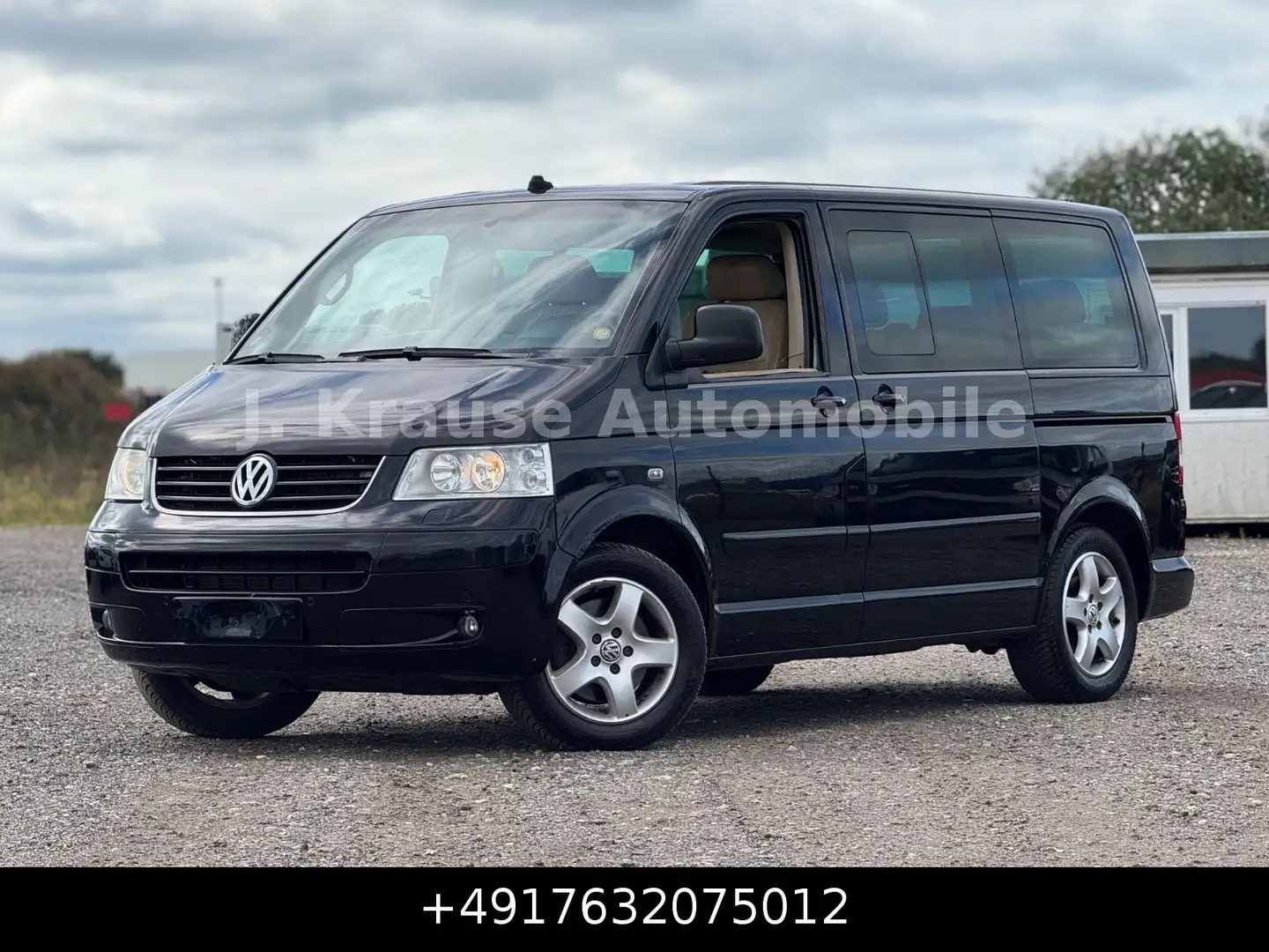 Volkswagen T5 Multivan Highline 3.2 Benzin Aut. 7Sitze VOLL Schwarz - 1