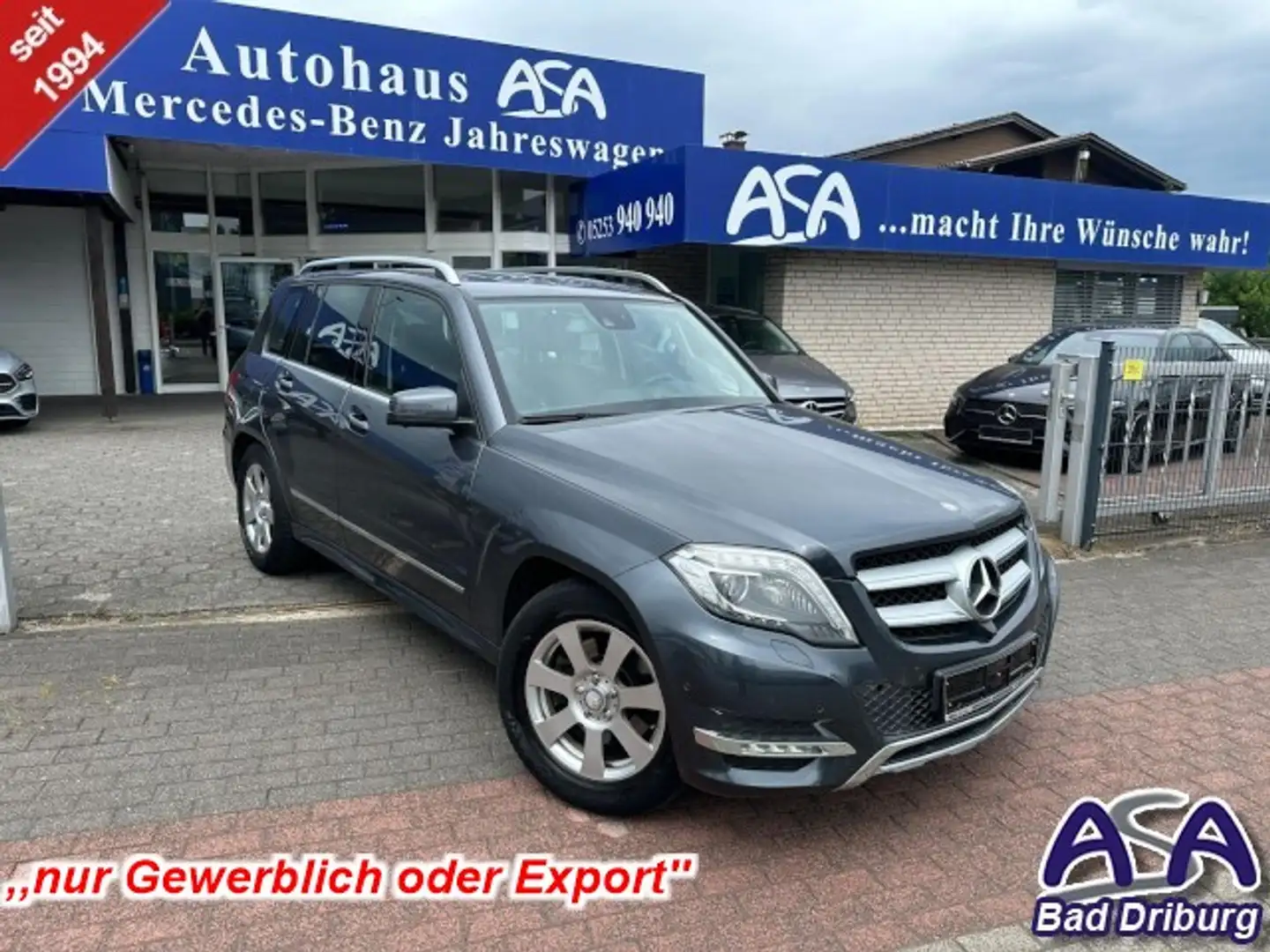 Mercedes-Benz GLK 220 d 4M Modelljahr2014 COMAND+ILS+360Grad-Kameras- Gris - 1