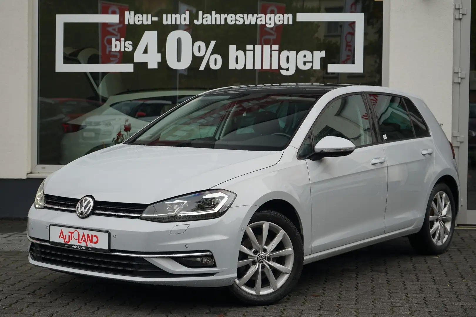 Volkswagen Golf VII 1.4 TSI Panorama Standheizung Gris - 2