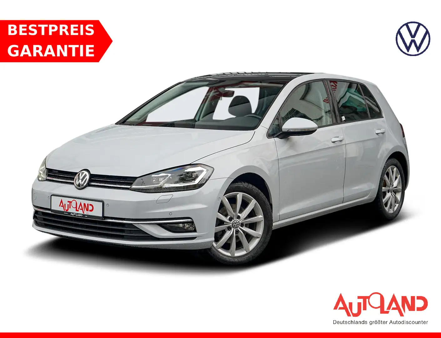 Volkswagen Golf VII 1.4 TSI Panorama Standheizung Grau - 1