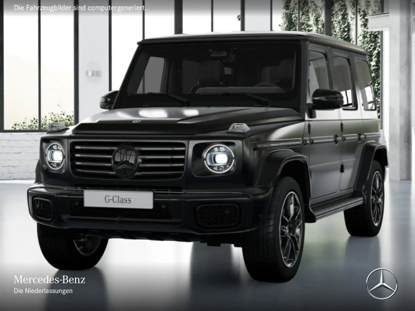 Mercedes-Benz G 450 d Fondent 360° Stdhzg AHK Night 9G Sitzh Negro - 2