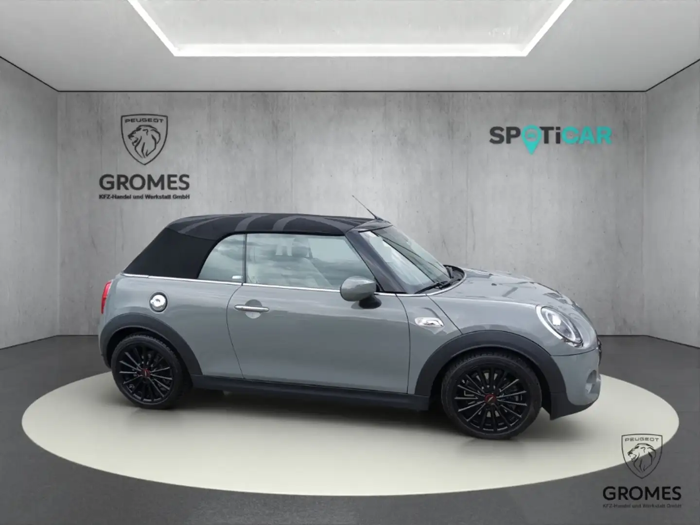 MINI Cooper S Cabrio LED El. Verdeck Digitales Cockpit Mehrzonenklima F Gris - 2