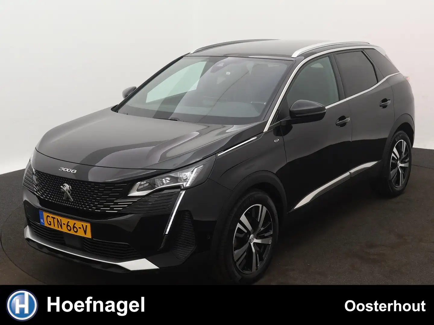 Peugeot 3008 1.2 PureTech GT Automaat | Trekhaak | Navigatie | Zwart - 1