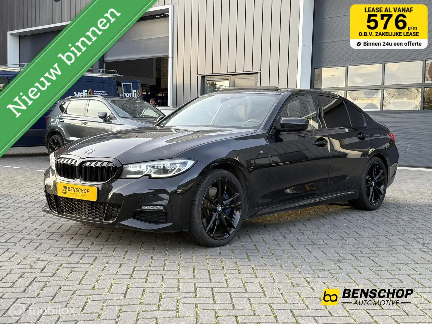 BMW 330 3-serie 330i xDrive M Sport Schuifdak Laser Carpla Noir - 1
