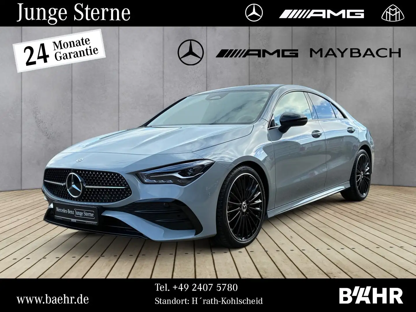 Mercedes-Benz CLA 200 CLA 200 d AMG+Night/MBUX/LED/Pano/RFK/SHZ/LMR19" Grau - 1