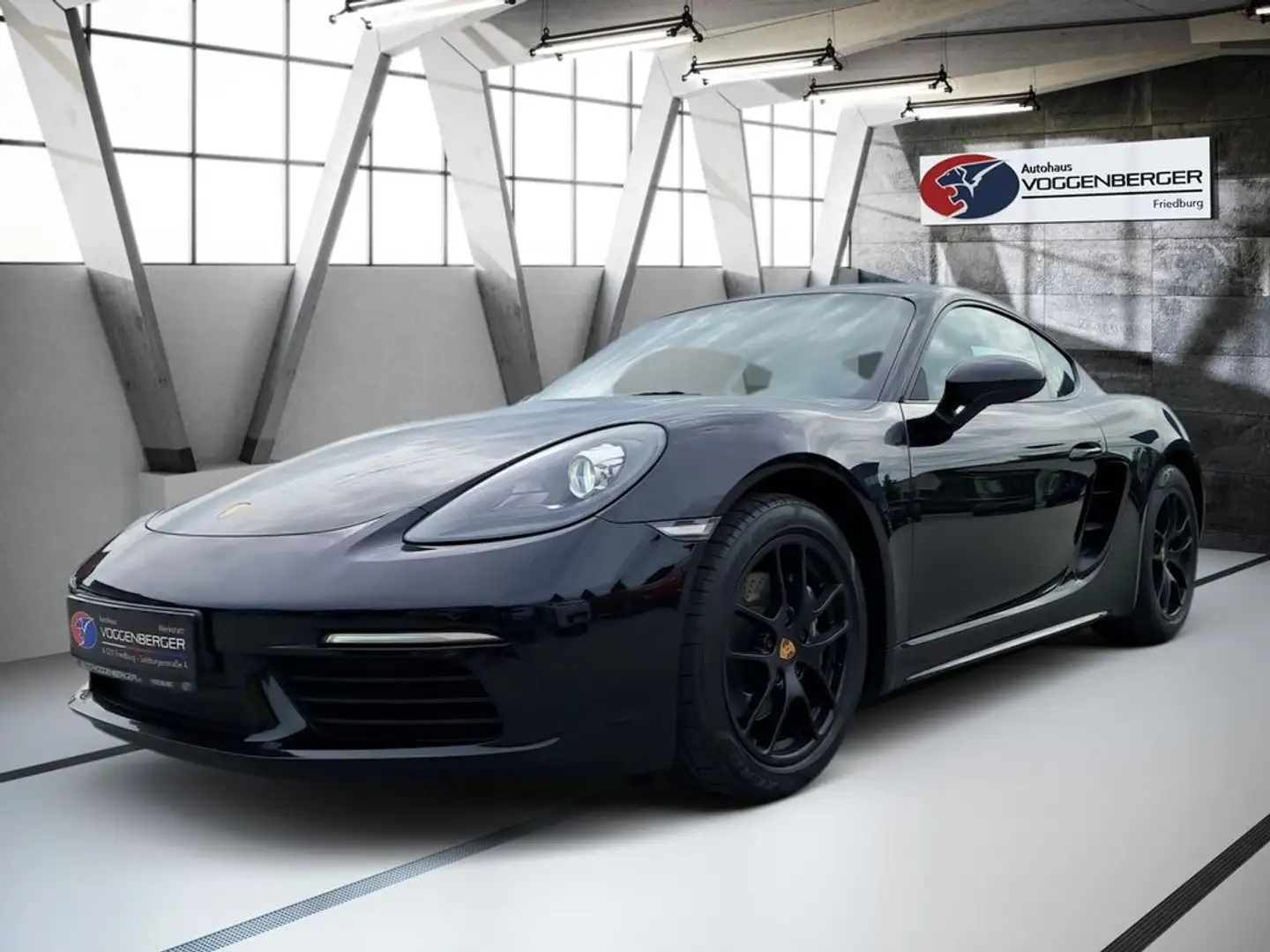 Porsche Cayman 718 Aproved Noir - 1