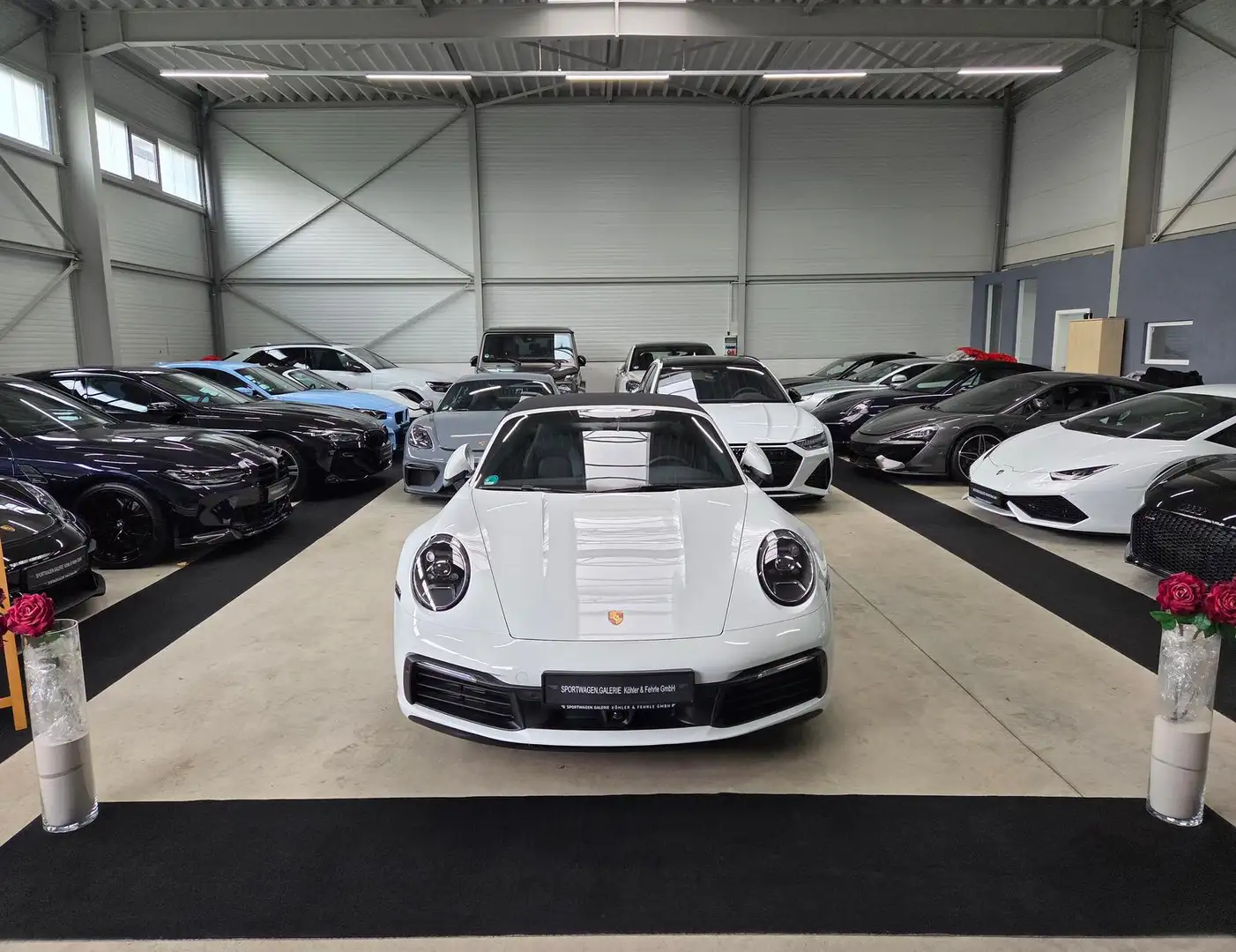 Porsche 911 992 Targa 4 /Bose/Rückfahr/Sportauspuff/*1200€ Weiß - 1