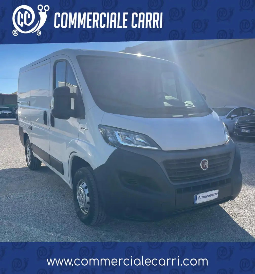Fiat Ducato 28 CH1 2.3 M-JET FURGONE PASSO CORTO 3 POSTI-2020 Bianco - 1