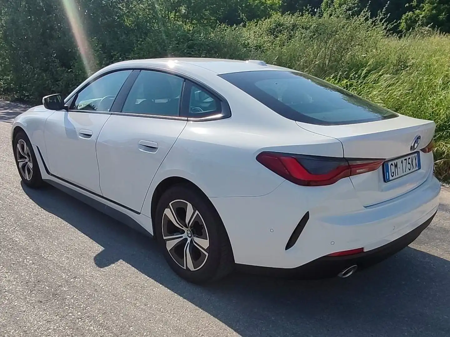 BMW 420 420d Gran Coupe mhev 48V Sport auto Bianco - 2