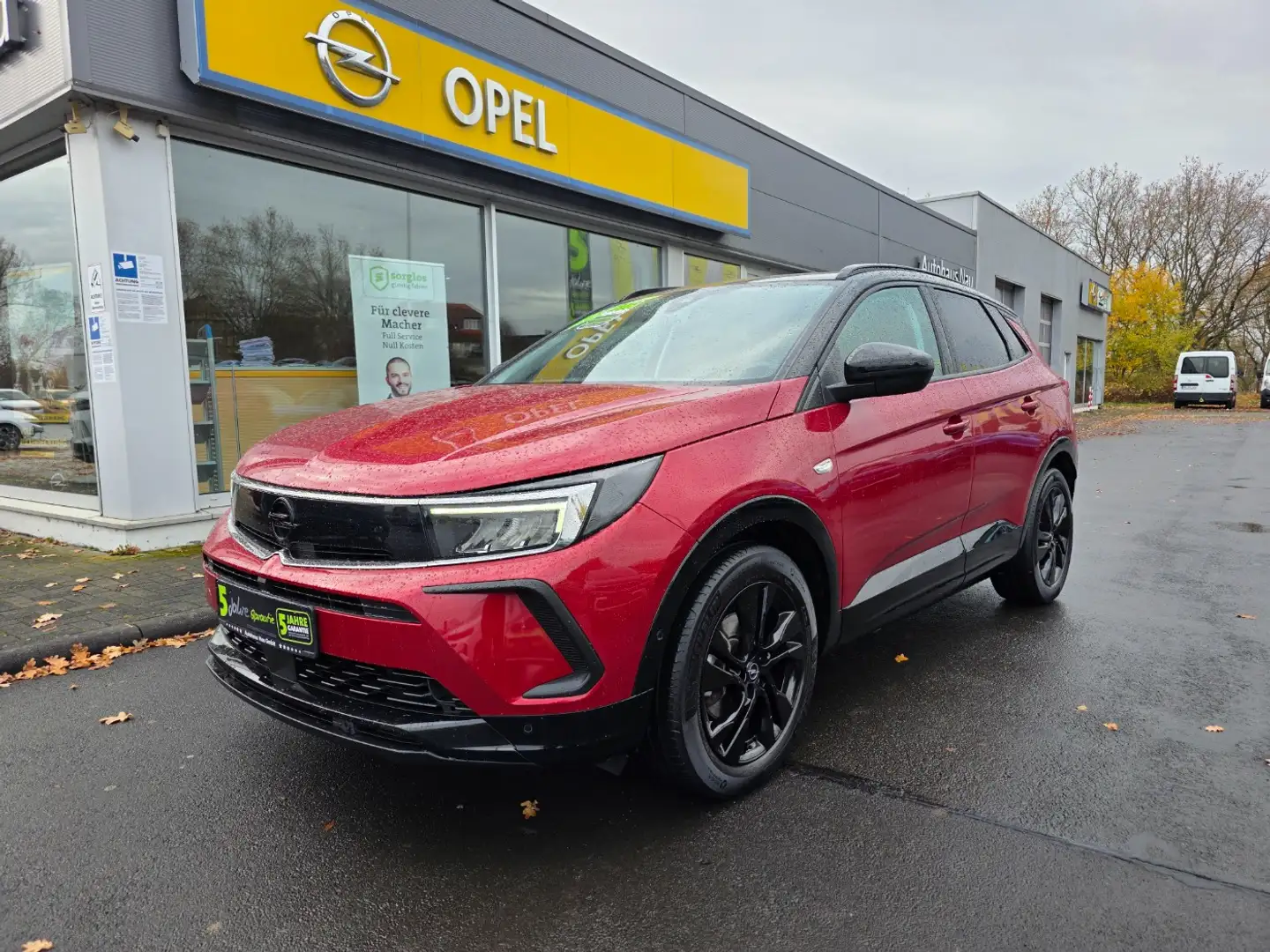Opel Grandland GS Line 1.2 Inspektionspaket BigDeal Rouge - 2