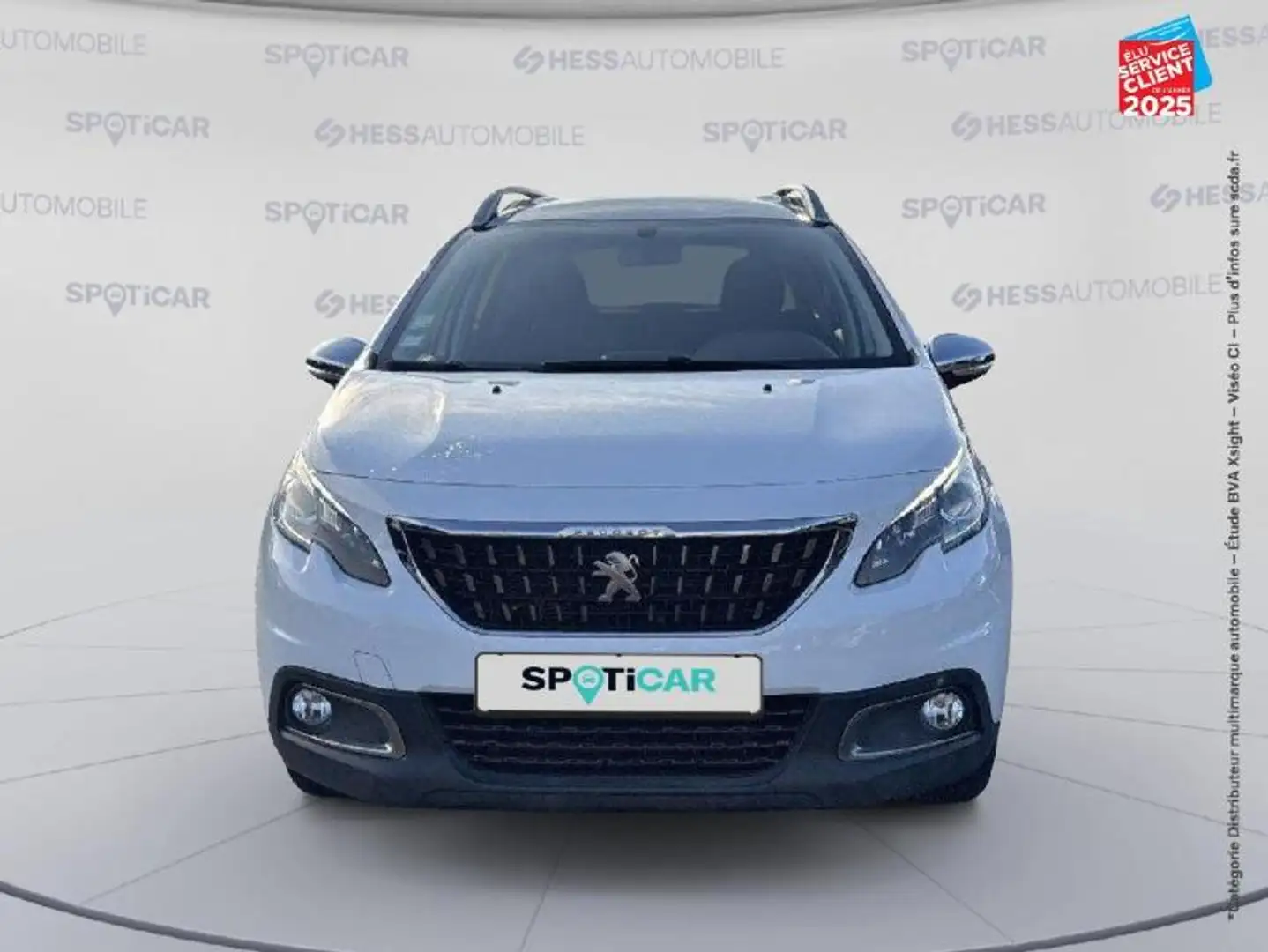 Peugeot 2008 1.2 PureTech 110ch Style S/S GPS Blanc - 2