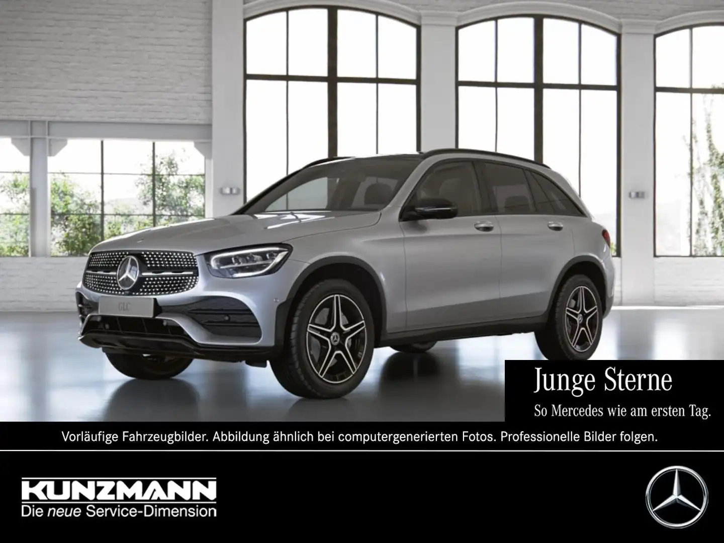 Mercedes-Benz GLC 300 de 4M AMG Night Panorama Memory Distronic Zilver - 1