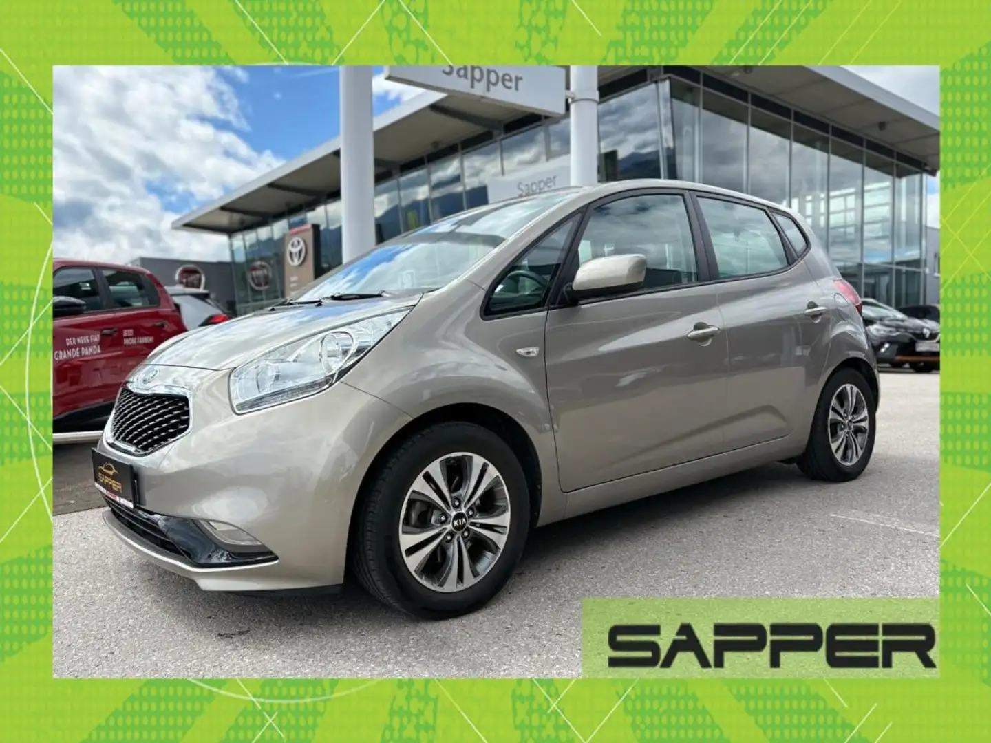 Kia Venga 1,4 MPI ISG Silber Grau - 2