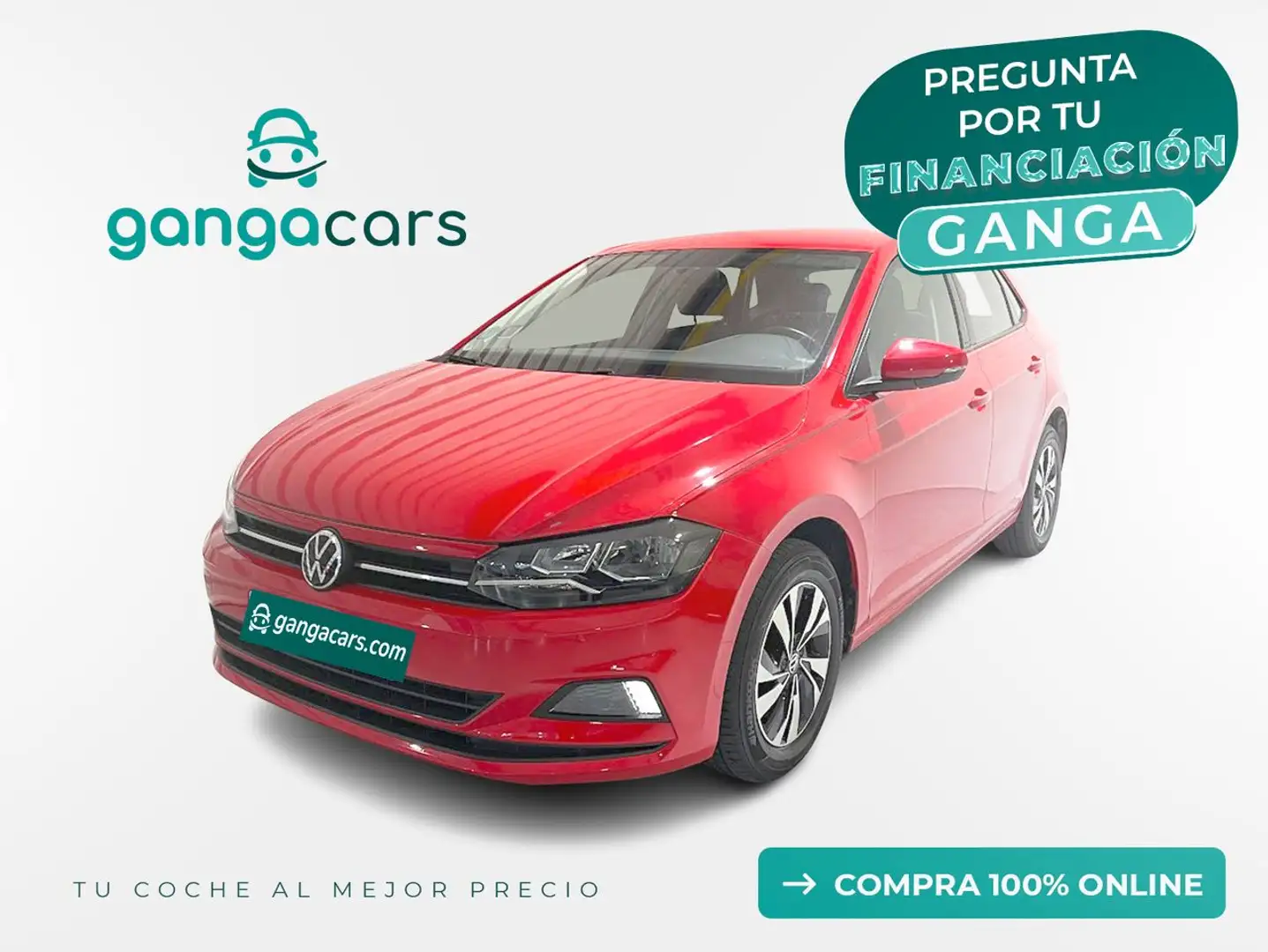 Volkswagen Polo 1.0 TSI Life 70kW Rouge - 1