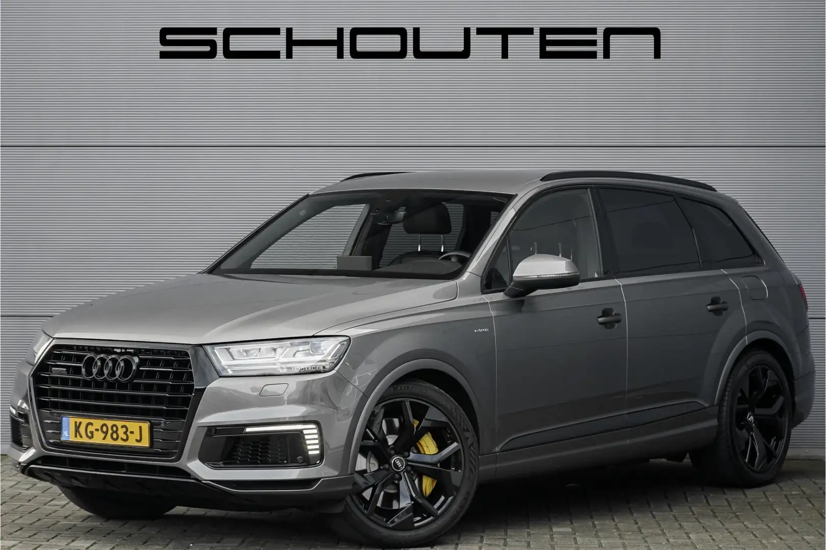 Audi Q7 e-tron 3.0 TDI Quattro Premium Black Optiek Bose Luchtver Gris - 1
