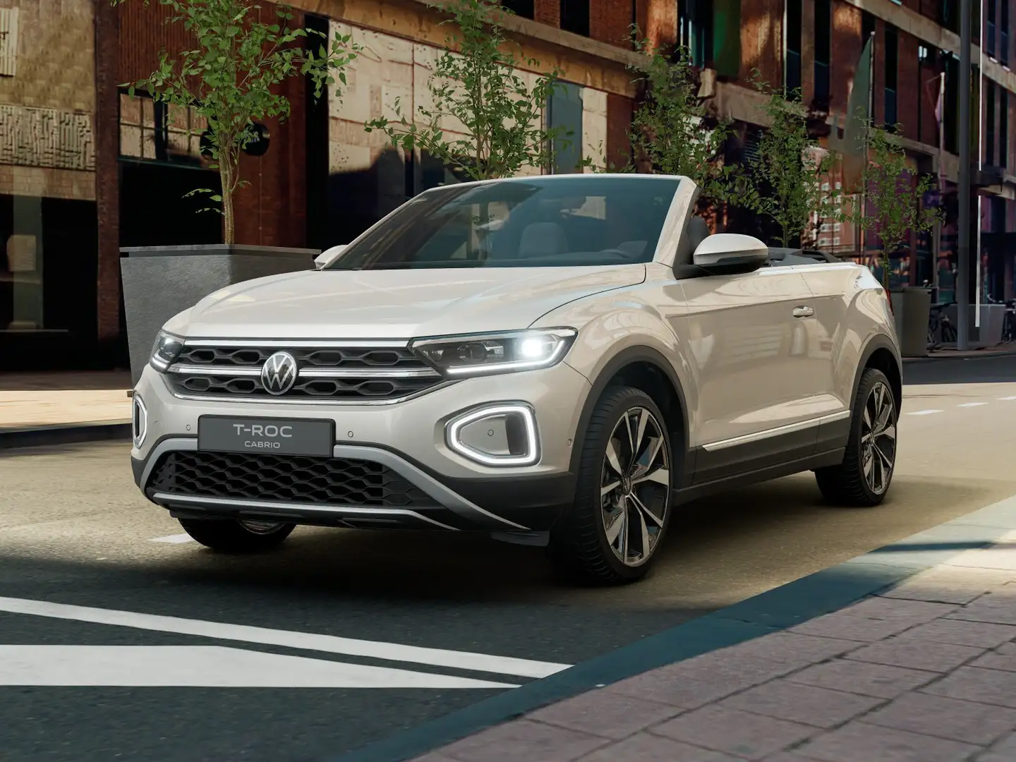 Volkswagen T-Roc cabriolet 1.5 tsi style dsg Grau - 1