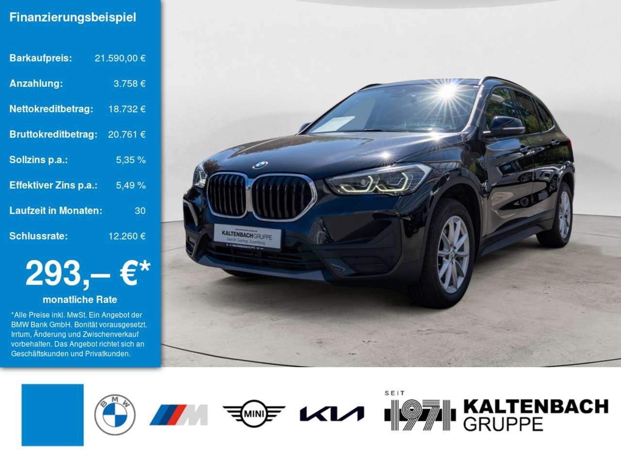 BMW X1 2021 — sDrive18i Advantage FACEL. LED NAVI SHZ