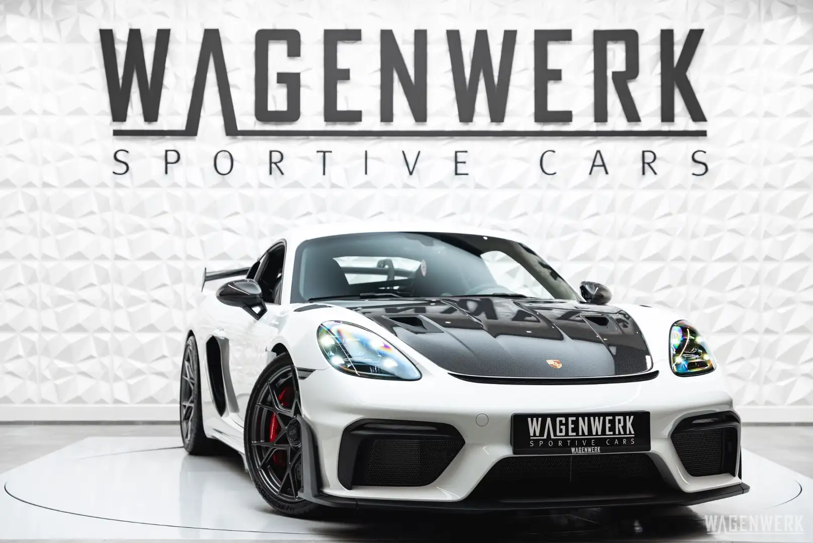 Porsche Cayman 718 GT4 RS PDK WEISSACH-PAKET LIFT Blanco - 1