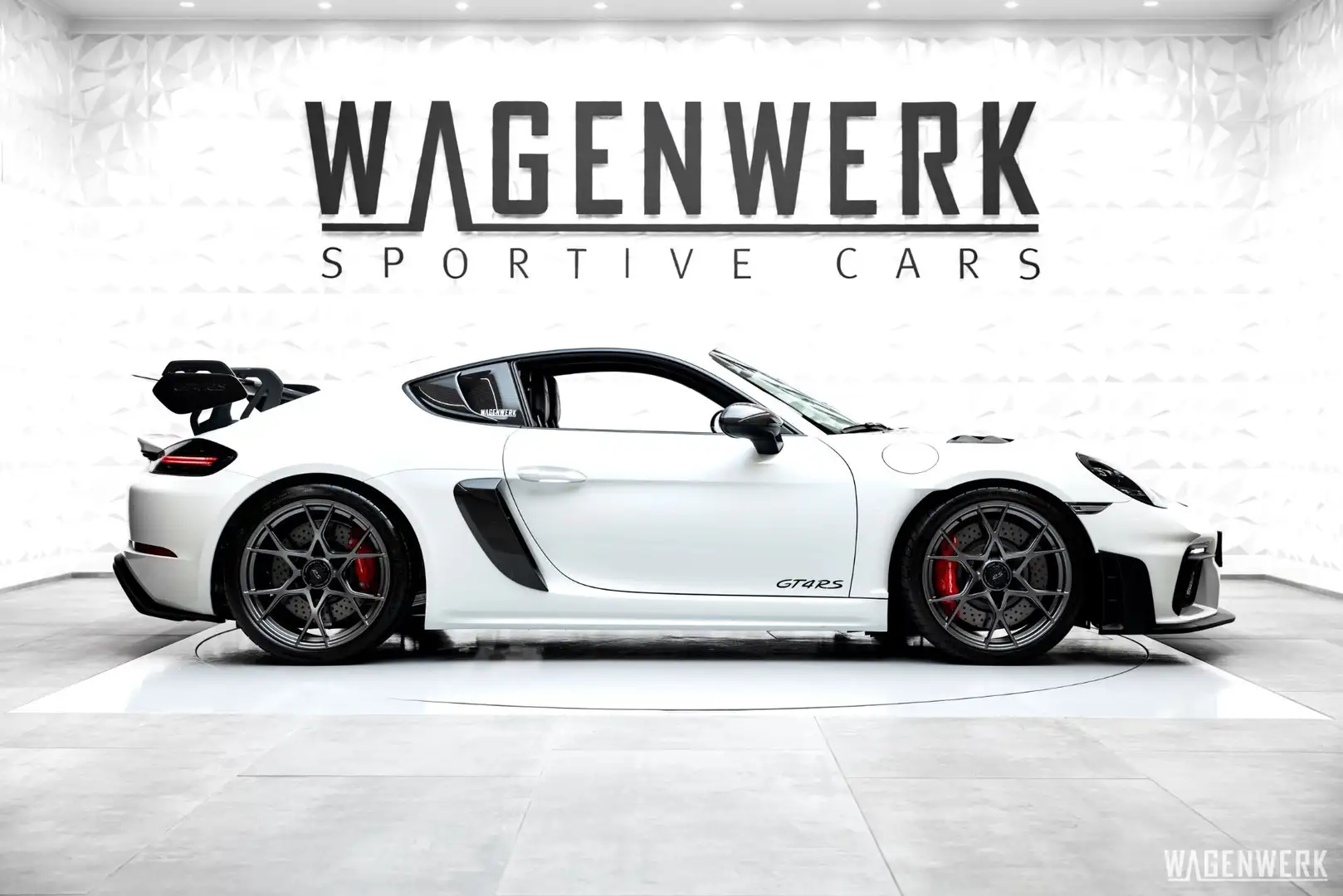Porsche Cayman 718 GT4 RS PDK WEISSACH-PAKET LIFT Blanco - 2